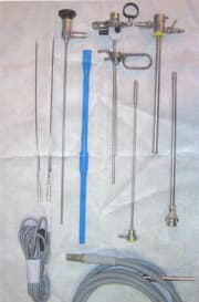 Hysteroscope et resecteur
